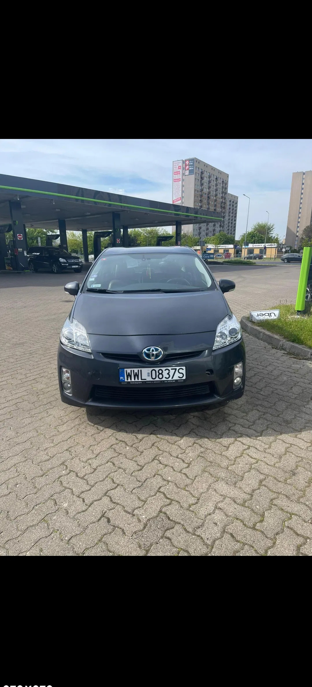 toyota Toyota Prius cena 30500 przebieg: 480000, rok produkcji 2011 z Poznań